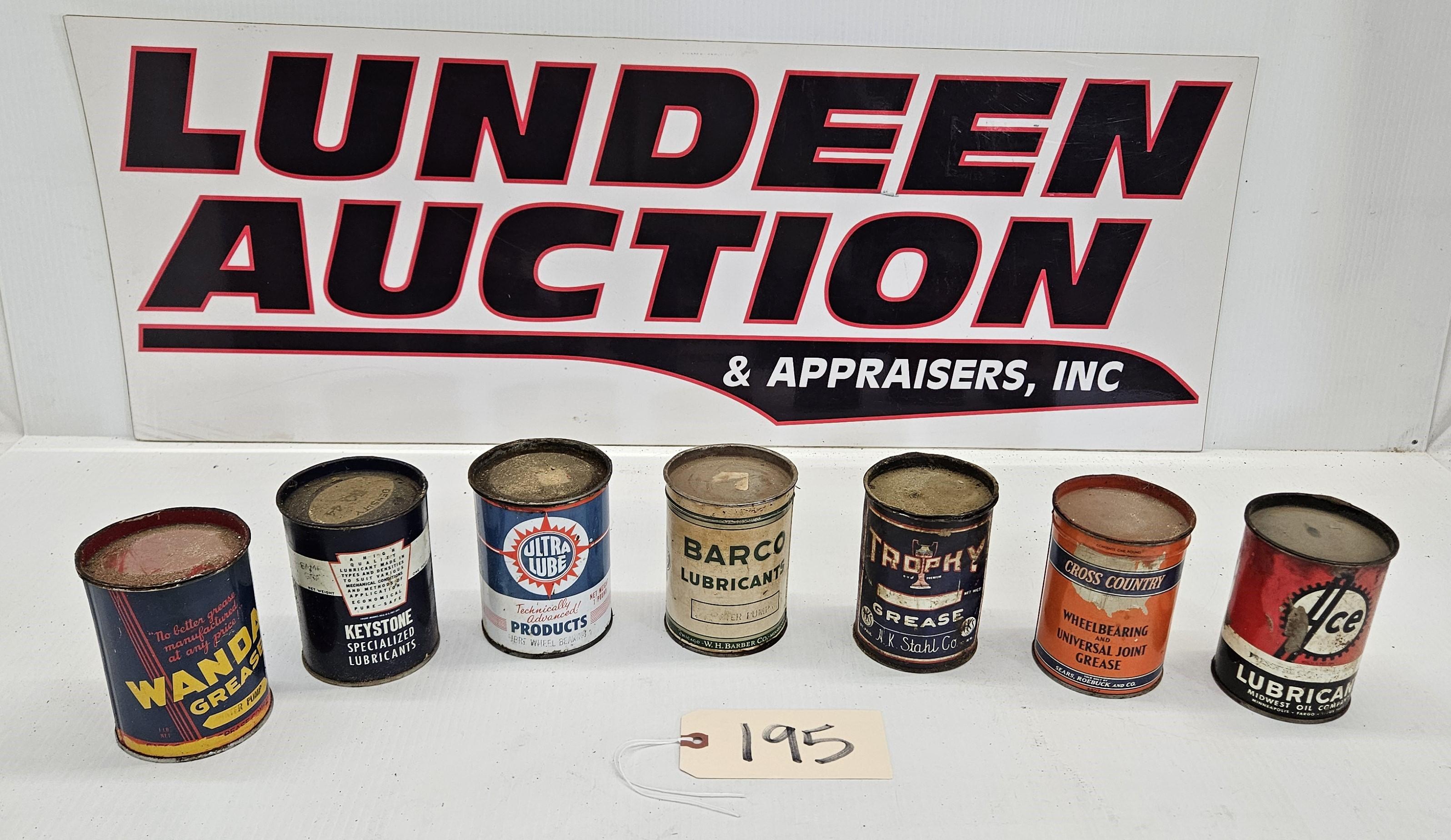 Lubricant/Grease cans