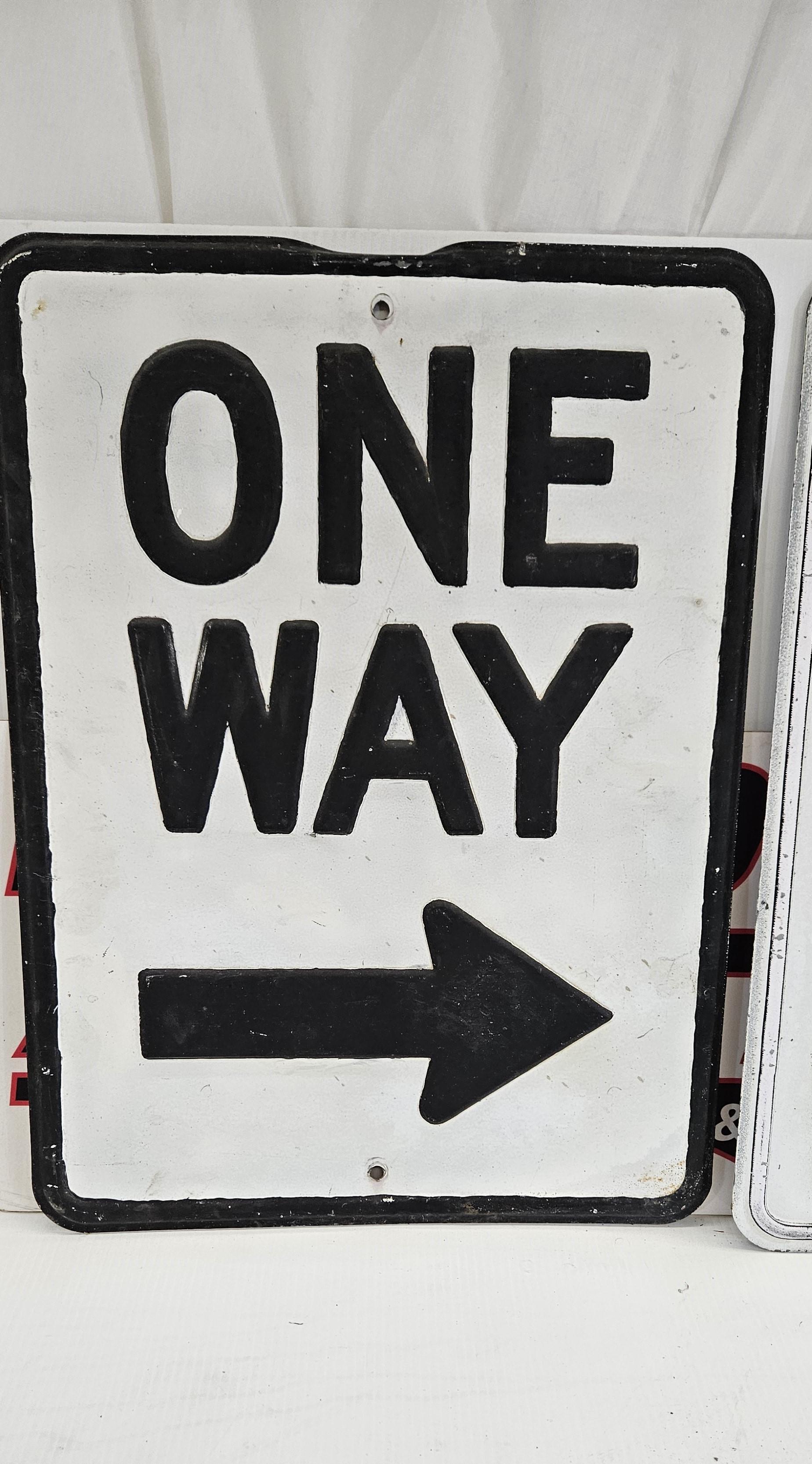 One Way Sign