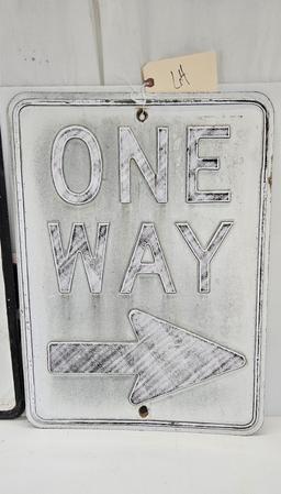 One Way Sign