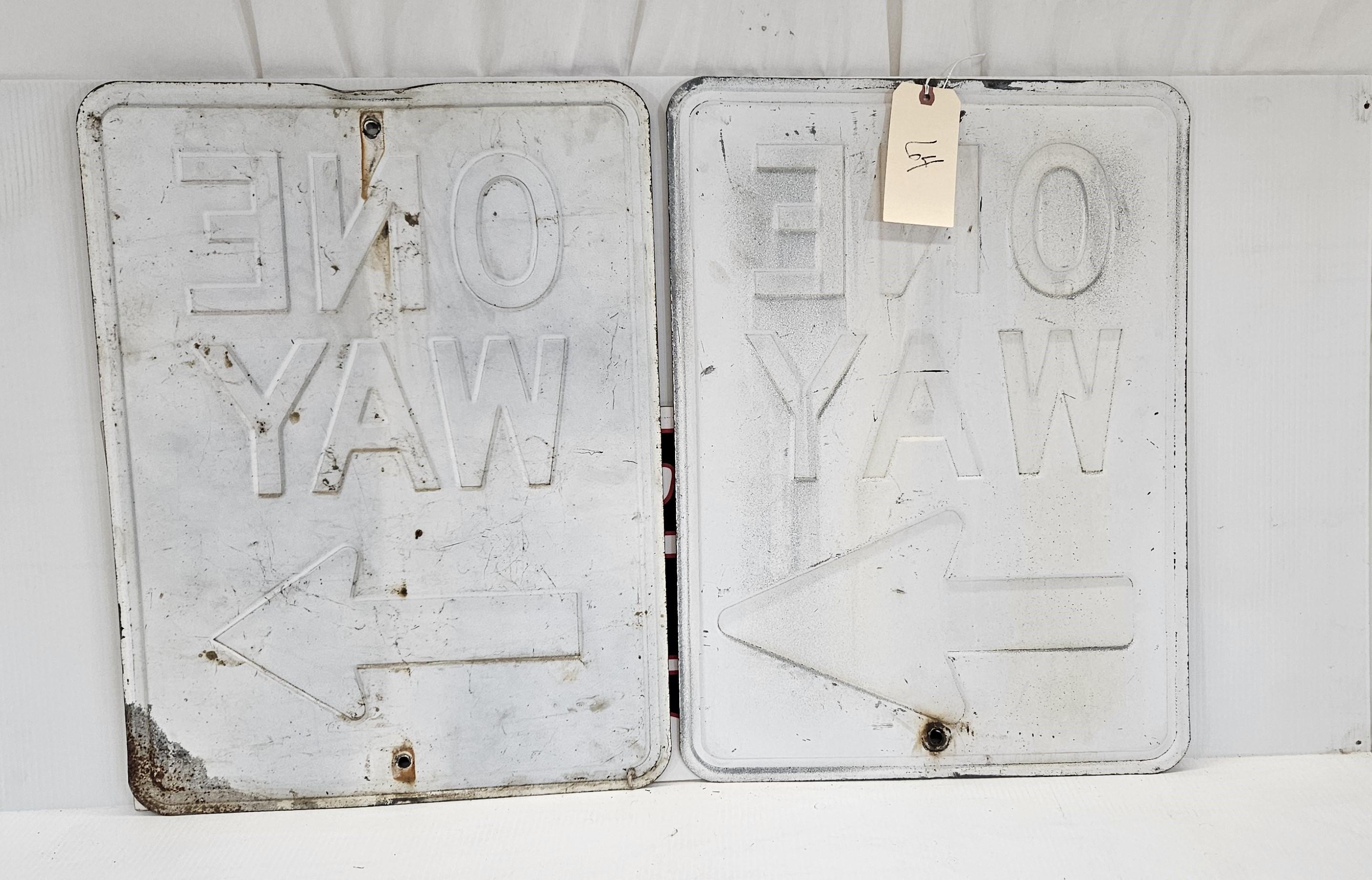 One Way Sign