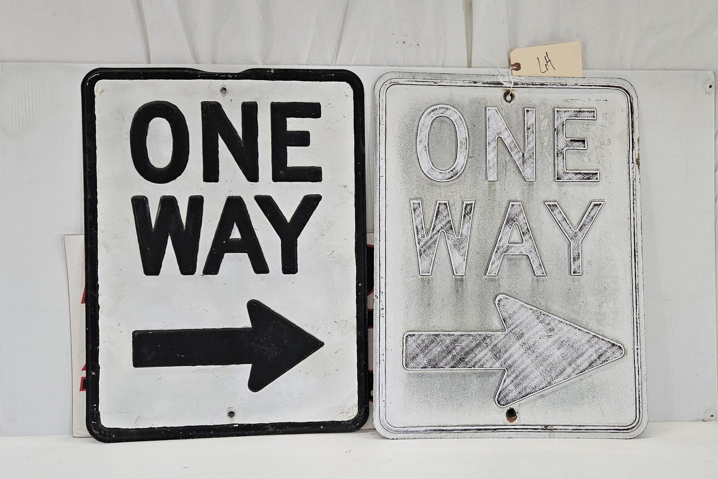 One Way Sign