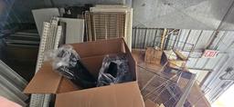 Extra Gondola Shelves & Pegs and Other Contents up on Loft