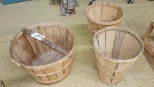Assortment of Bushel Baskets