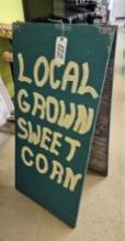 Fresh Sweet Corn A-Frame Sign -2ft W x  4ft H