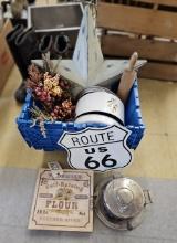 Vintage Waffle maker& Start & Flowers & Rolling Pin & Cake Keeper