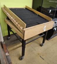Rolling Display Cart - 4ft x 3ft x 35"