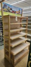 Wooden Display Rack - 3ft L x 22"D x 73" H