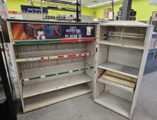 2 - Cigarette Shelving Units
