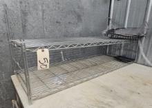 Metal Shelf - 4ft L  x 18" D x 12" H