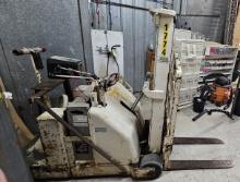 Moto-Truc Walking Fork Lift model CB-100-25 with Charger - Working