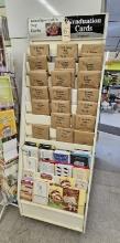 Card Rack/Display  with Cards/Contents