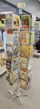 Spinning Card Rack with Cards/Contents