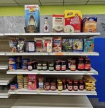 Remaining Jelly & Cookies & Ice Cream Toppings & Nuts Instant Potatoes Etc