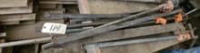 Assortment of Various Pipe Clamps