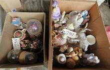 Assortment of Figurines & Music Boxes
