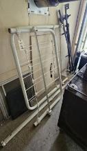 Twin Metal Headboard and Footboard & bed frame