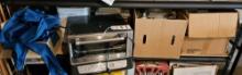 Assortment of China Set & Bread Maker & Fryer & Toaster Oven