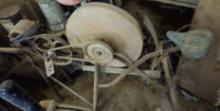 Antique Grinding Sharpening Stone Wheel