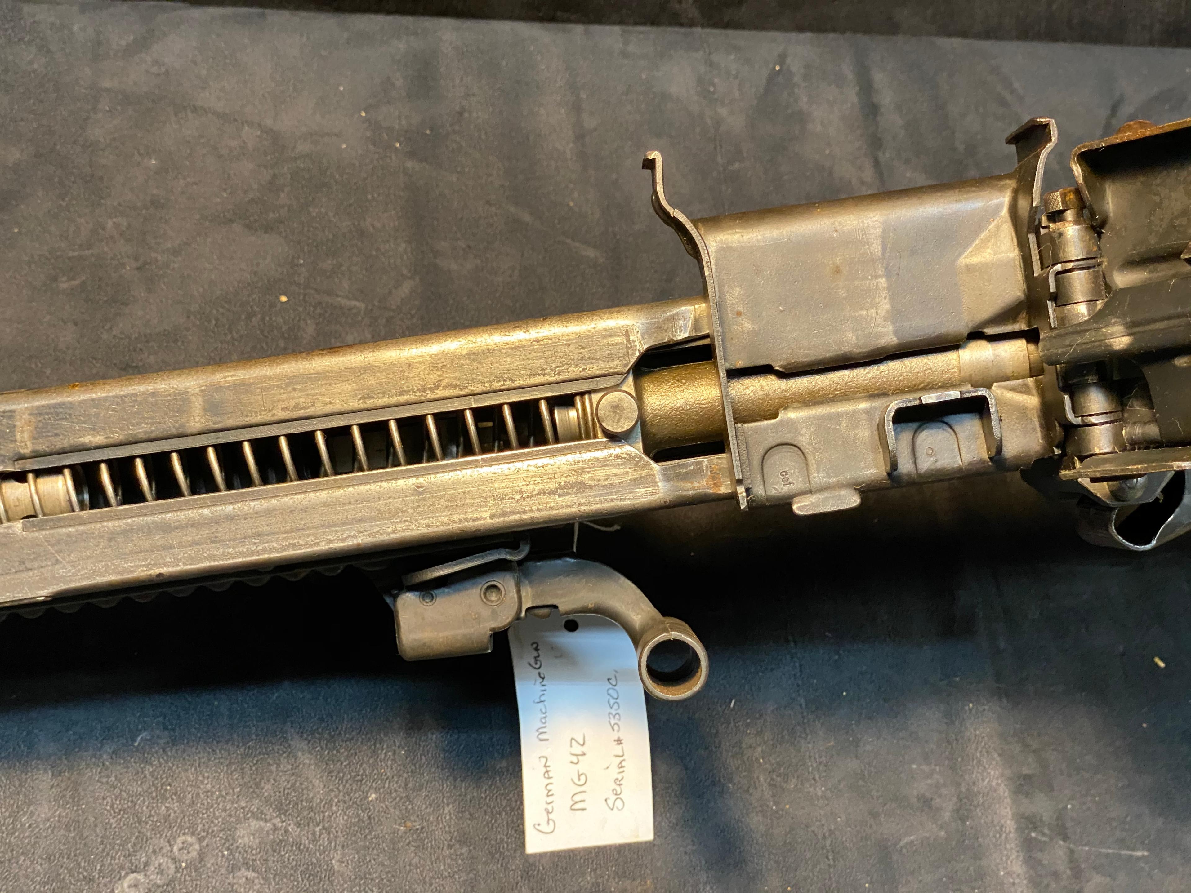 Deactivated MG42 Machine Gun