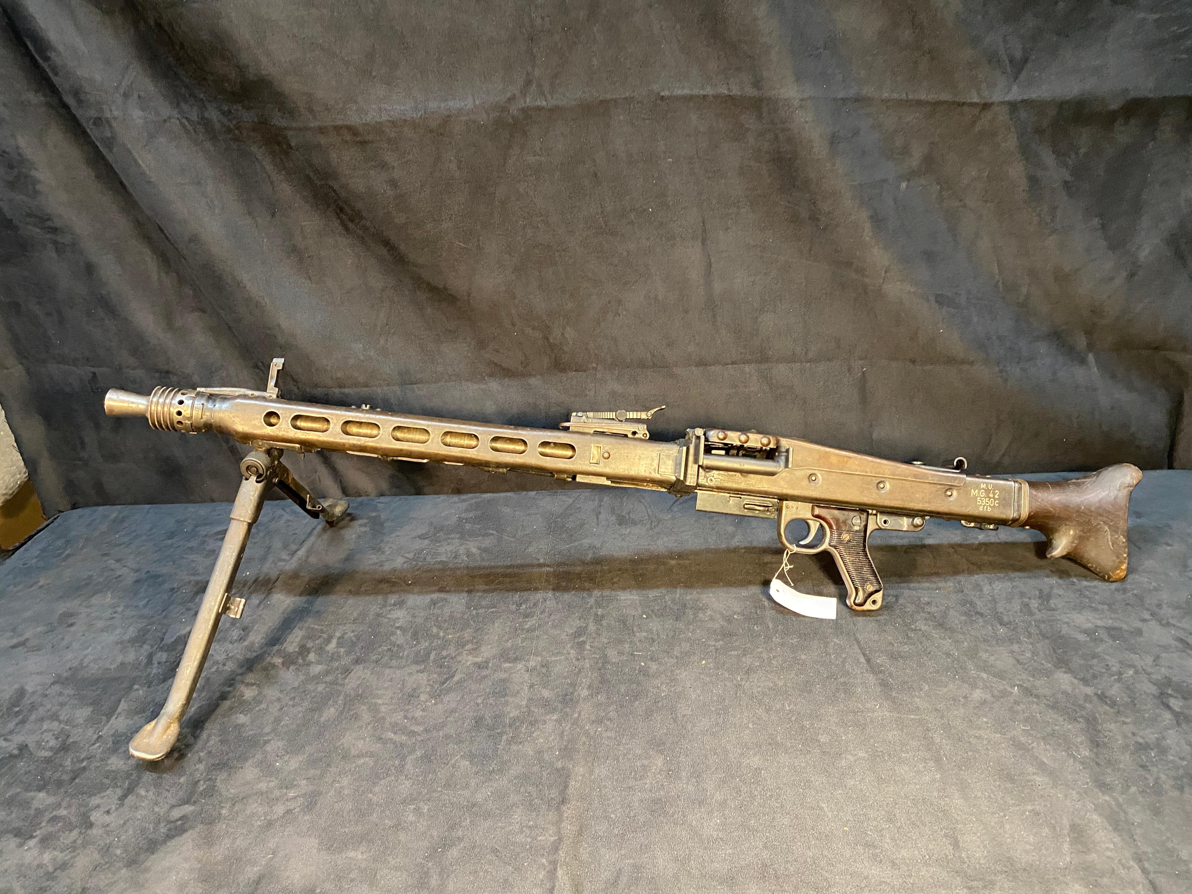 Deactivated MG42 Machine Gun