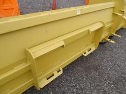KT Unused 93in Heavy Duty Snow Pusher To Fit Skid Steer Loader