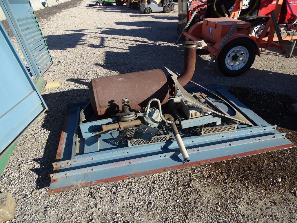 125KW Standby Generator, Cummins 6-Cylinder Gas Engine, Enclosure, Hour Meter Reads: 711, s/n: