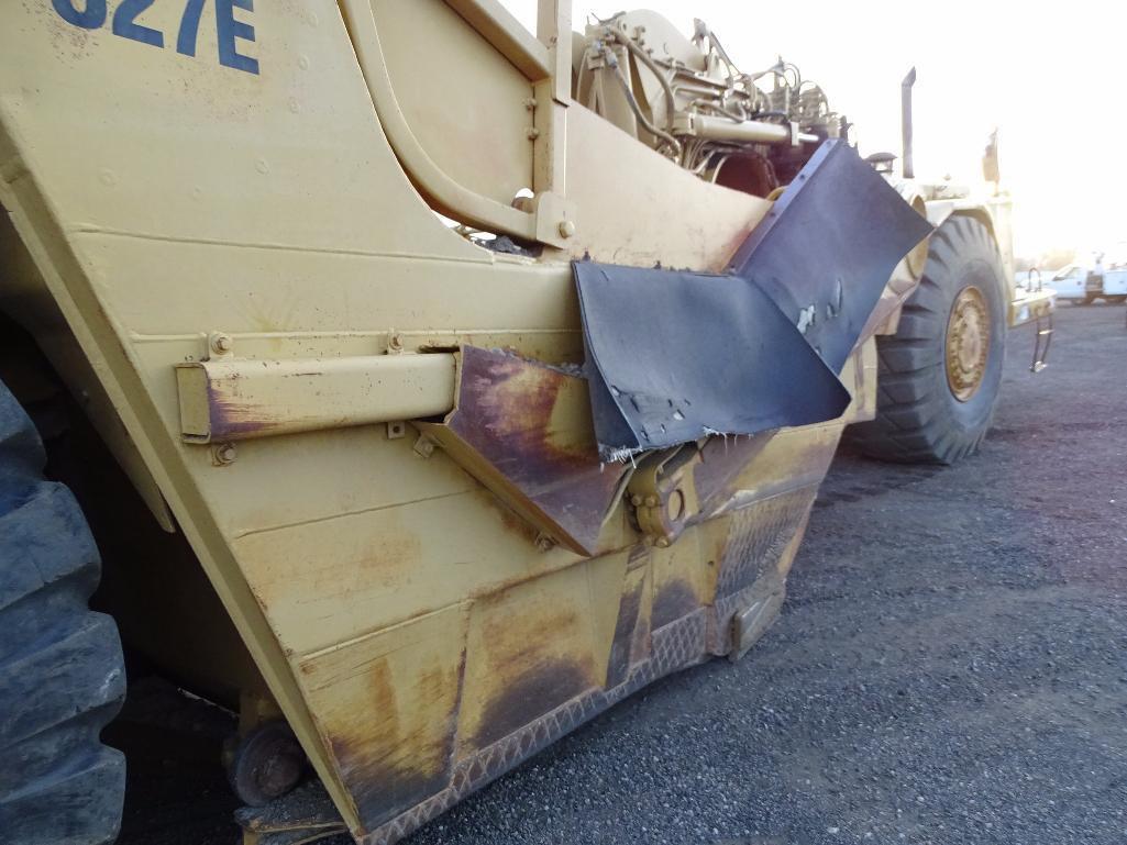 1988 Caterpillar 627E Motor Scraper, Twin Engine, Push/ Pull, 33.25-29 Tires, S/N: 6GB00676