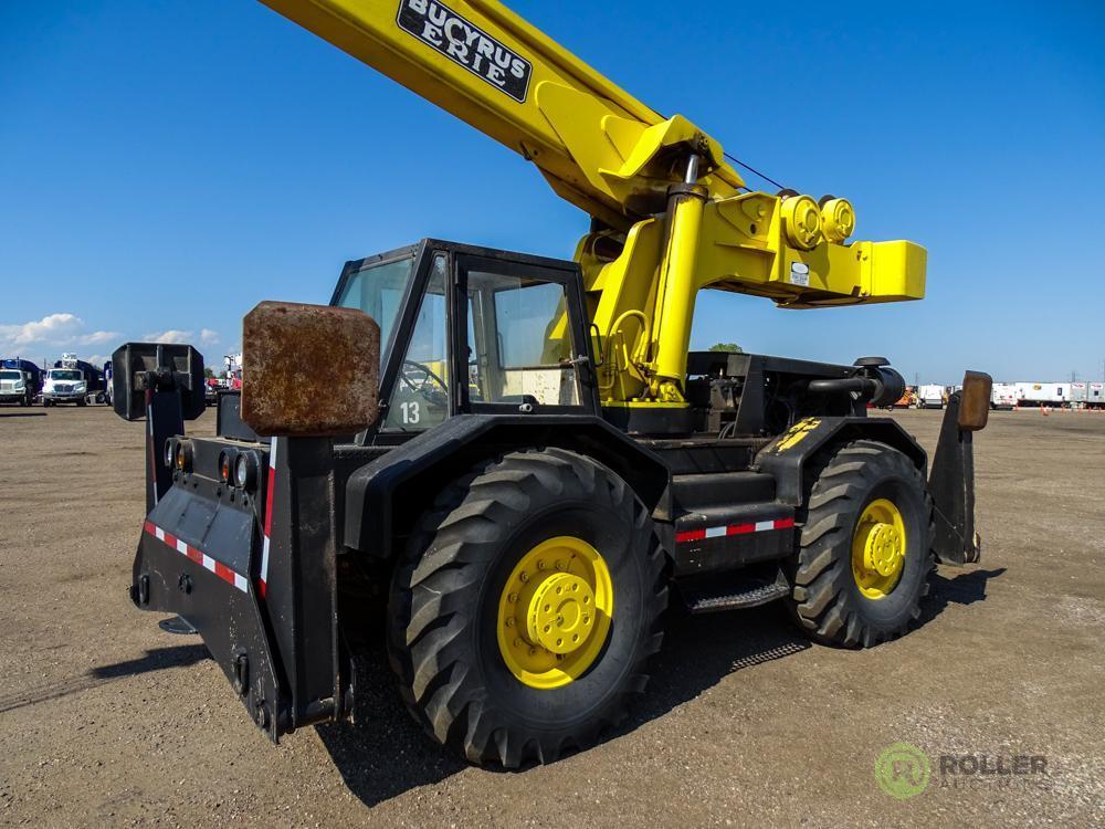 Bucyrus Erie 320-C Rough Terrain Crane, 16-Ton Capacity, 3-Stage Boom, 55' Reach, Detroit Diesel,
