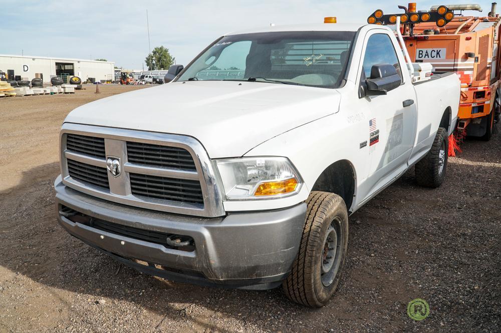 2011 DODGE RAM 2500 4x4 Pickup, Hemi 5.7L, Automatic, Crossover Toolbox, Odometer Reads: 129,138,