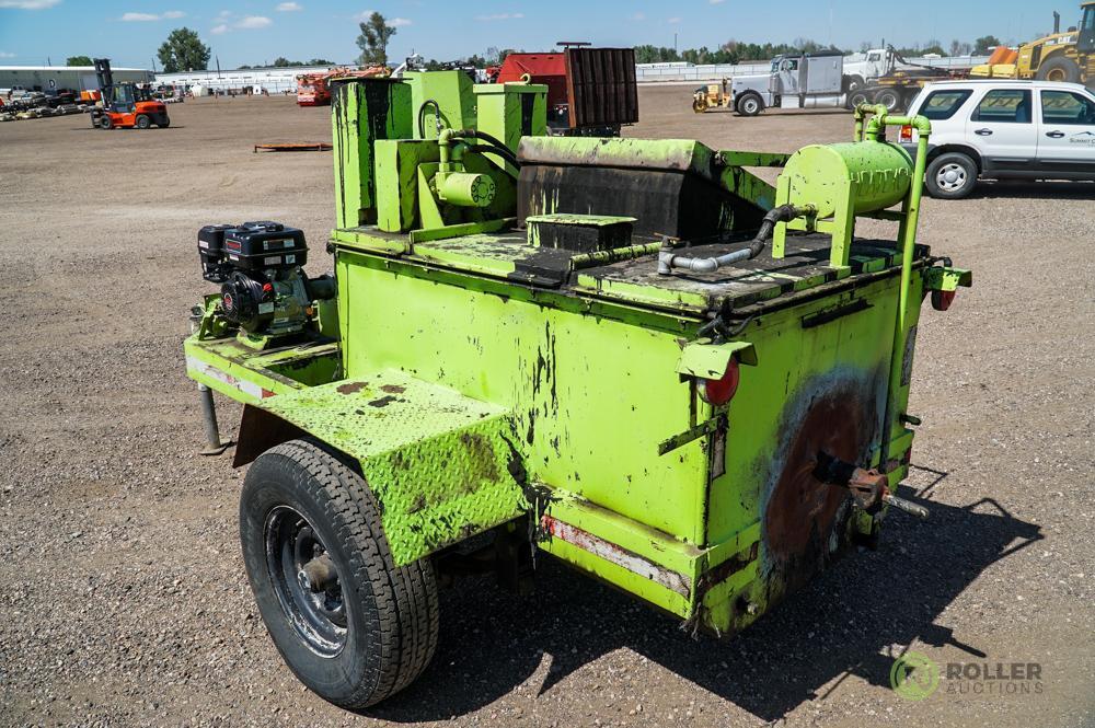 1991 CLEASBY S/A Towable Crack Sealing Machine, Predator Gas Engine, Pintle Hitch VIN:0J100991002