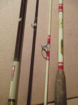 2 Cork Handled Fishing Rods -> Will not be Shipped! <- con 752