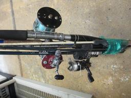 Salmon Garcia rod and Pfueger Reel with More -> Will not be Shipped! <- con 12