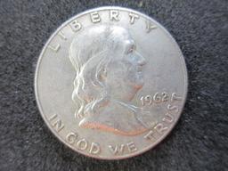 1962-D Franklin Half Dollar - con 200
