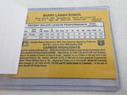 1987 Donruss Barry Bonds Rookie Card - con 346