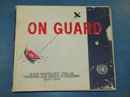 1954 First Printing - On Guard - USS Oriskany CVA-34 Carrier Air Group 19 - con 868