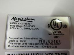 Magic Clean Hepa Air Cleaner AC30001 - will not ship - con 868