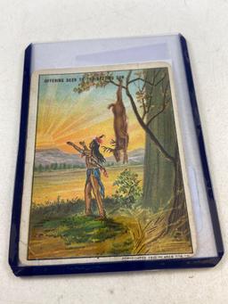 1910 Hassan Indian Life Trading Card - con 346