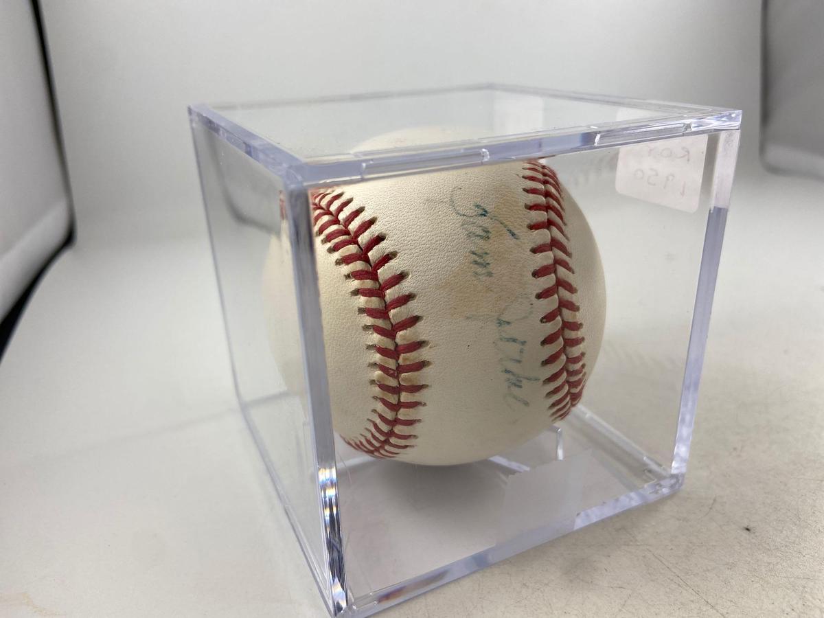 HOF 1950 Rookie of the Year Signed Baseball - con 346