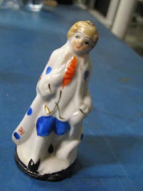 Four Vintage Figurines - Owl Alaska Native Clay 76 - con 686
