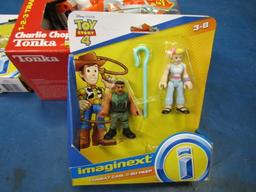 Tonka Charlie Chopper and Toy STory 4 Figure Packs - All New - con 282