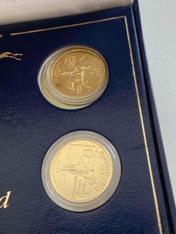 1999 24k Gold Plated State Quarter Set - con 346
