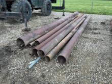 Assorted Steel Pipes.