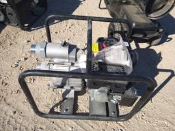 Gas Powered Portable Water Pump Cmxx Commercial Series. Two Inch Connector.