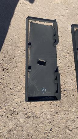 Skid Steer Attachment Plate Location: Odessa, TX