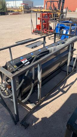 Skid Steer Roller Attachment Location: Odessa, TX