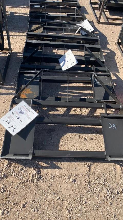 Skid Steer Forklift Attachment Plate Location: Odessa, TX