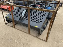 Skid Steer Attachment Rock Rake Location: Odessa, TX