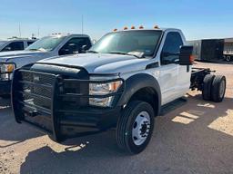 2016 FORD F-550 CAB AND CHASSIS