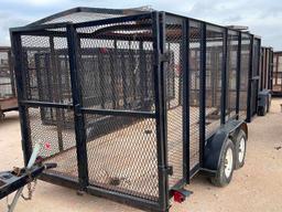 2007  BIG TEX T/A TRASH TRAILER