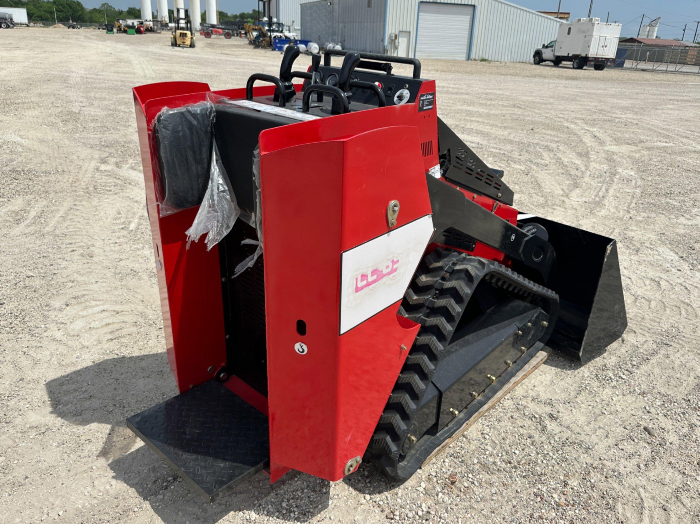 2024 VALLEY PIONEER STAND ON MINI COMPACT TRACK LOADER